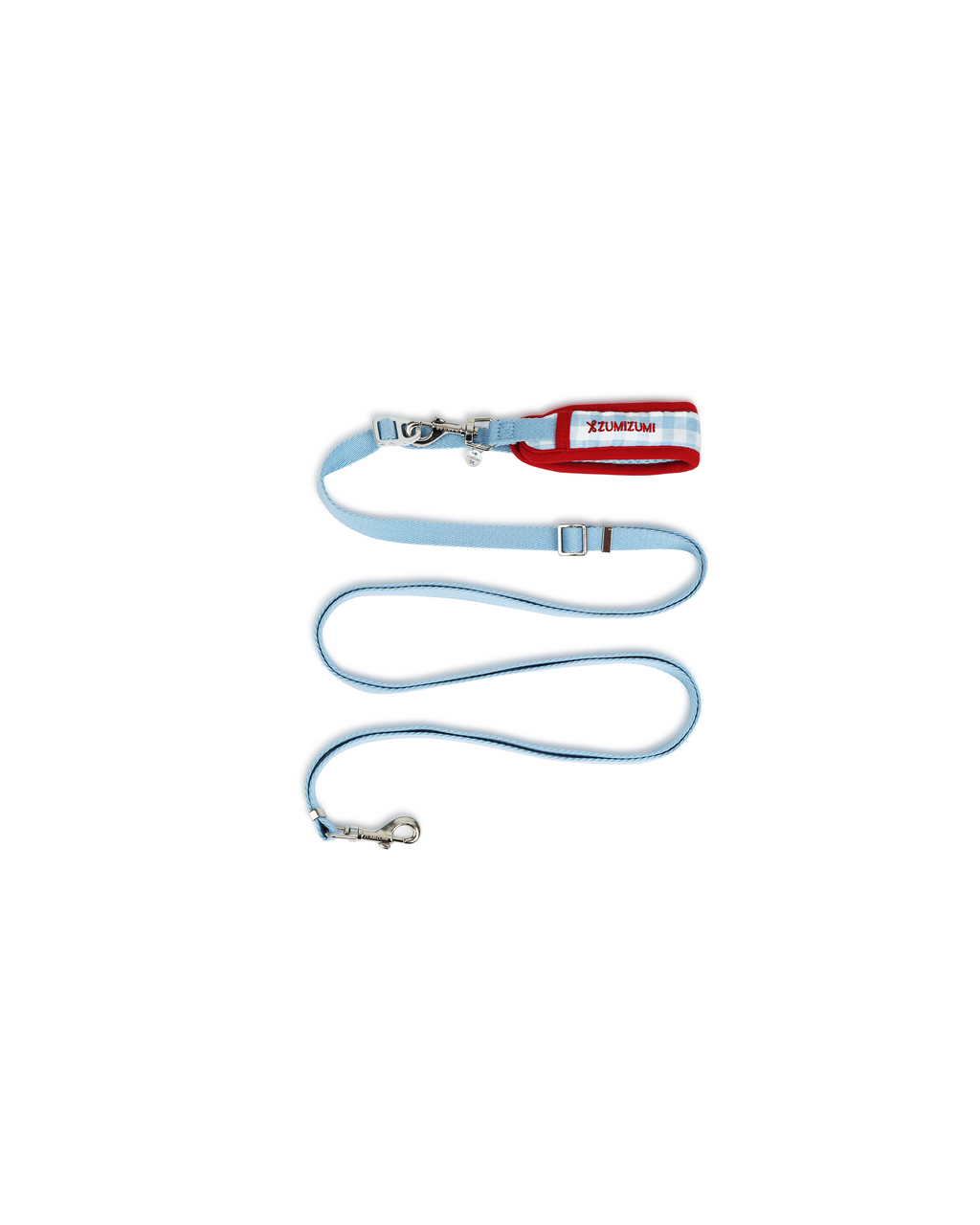 Hands-Free-Leine Chelsea Blau/Rot – Zumizumi