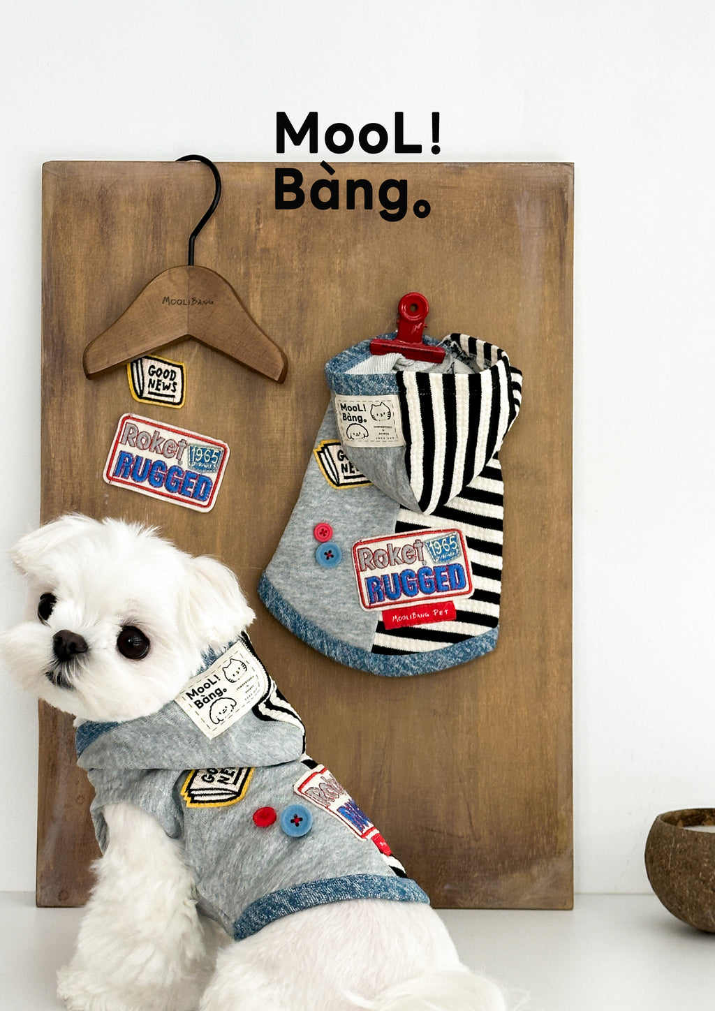 "Macco Club" Dog Hoodie