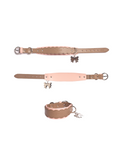 Lederhalsband Mayfair Scalloped – Zumizumi
