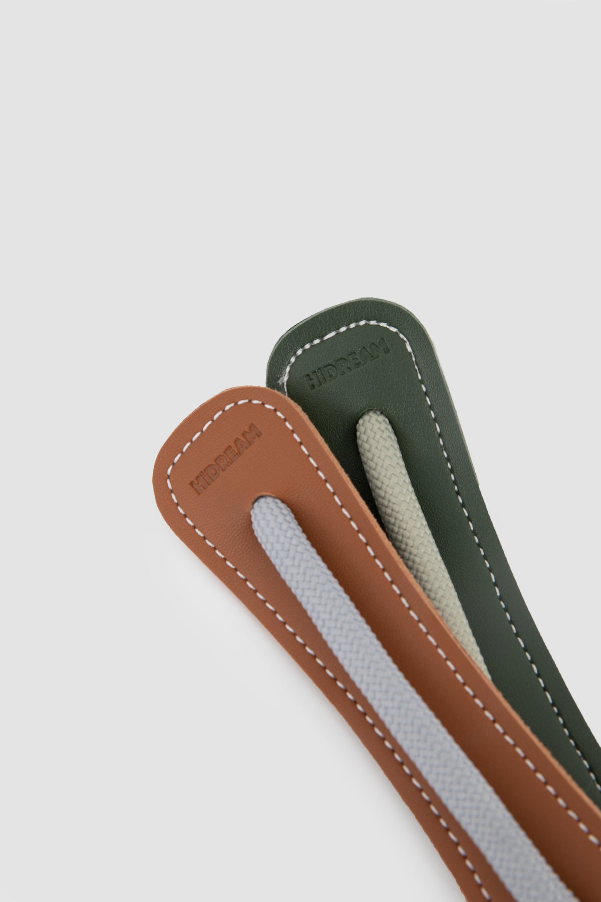 Seil-Hundeleine mit Lederdetails