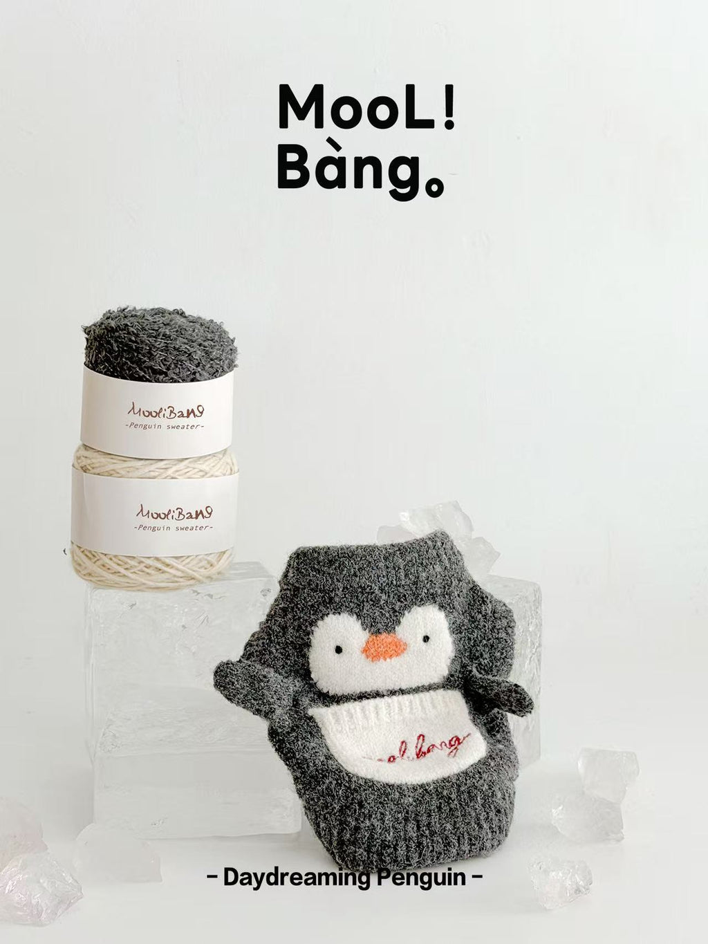 Hundepullover „Daydreaming Penguin“
