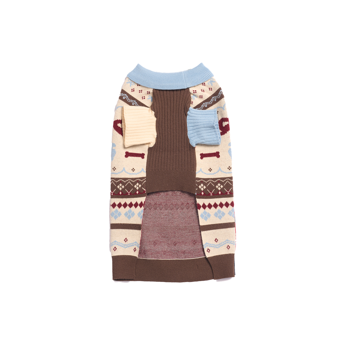 Fair Isle Strickweste – Festliche Ausgabe