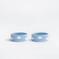 Set 2 ciotole per animali Nuvola 14 cm – Egg Back Home