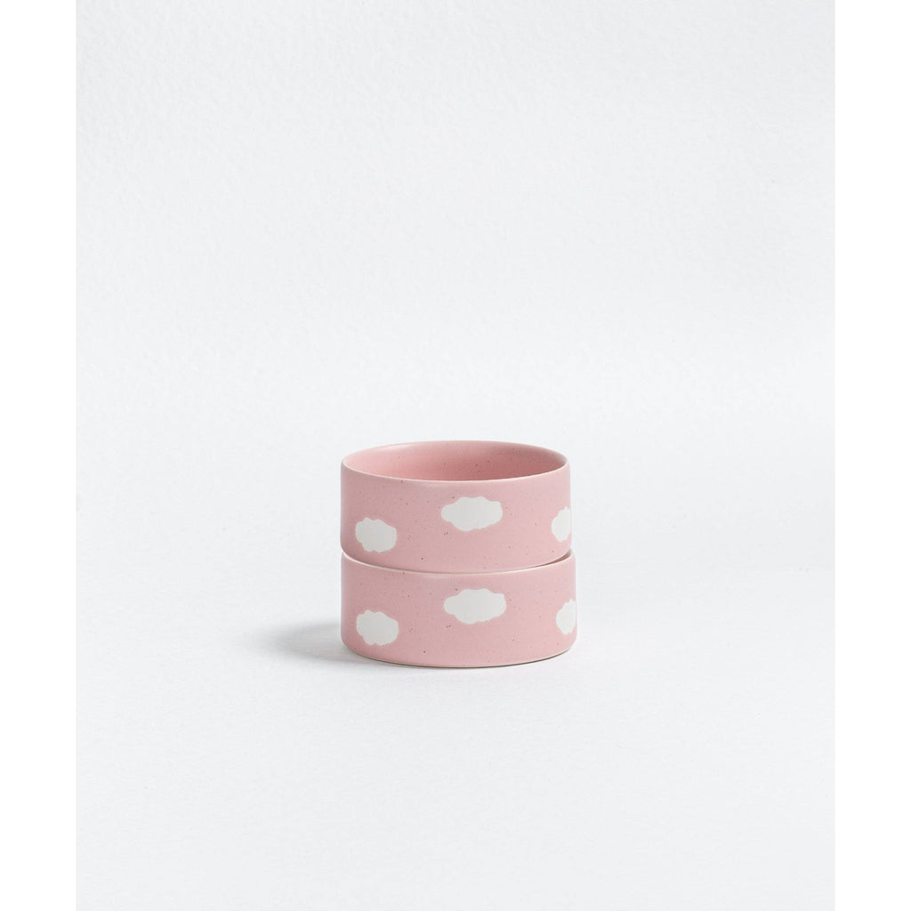 2er-Set Näpfe Pink Cloud 14 cm – Egg Back Home