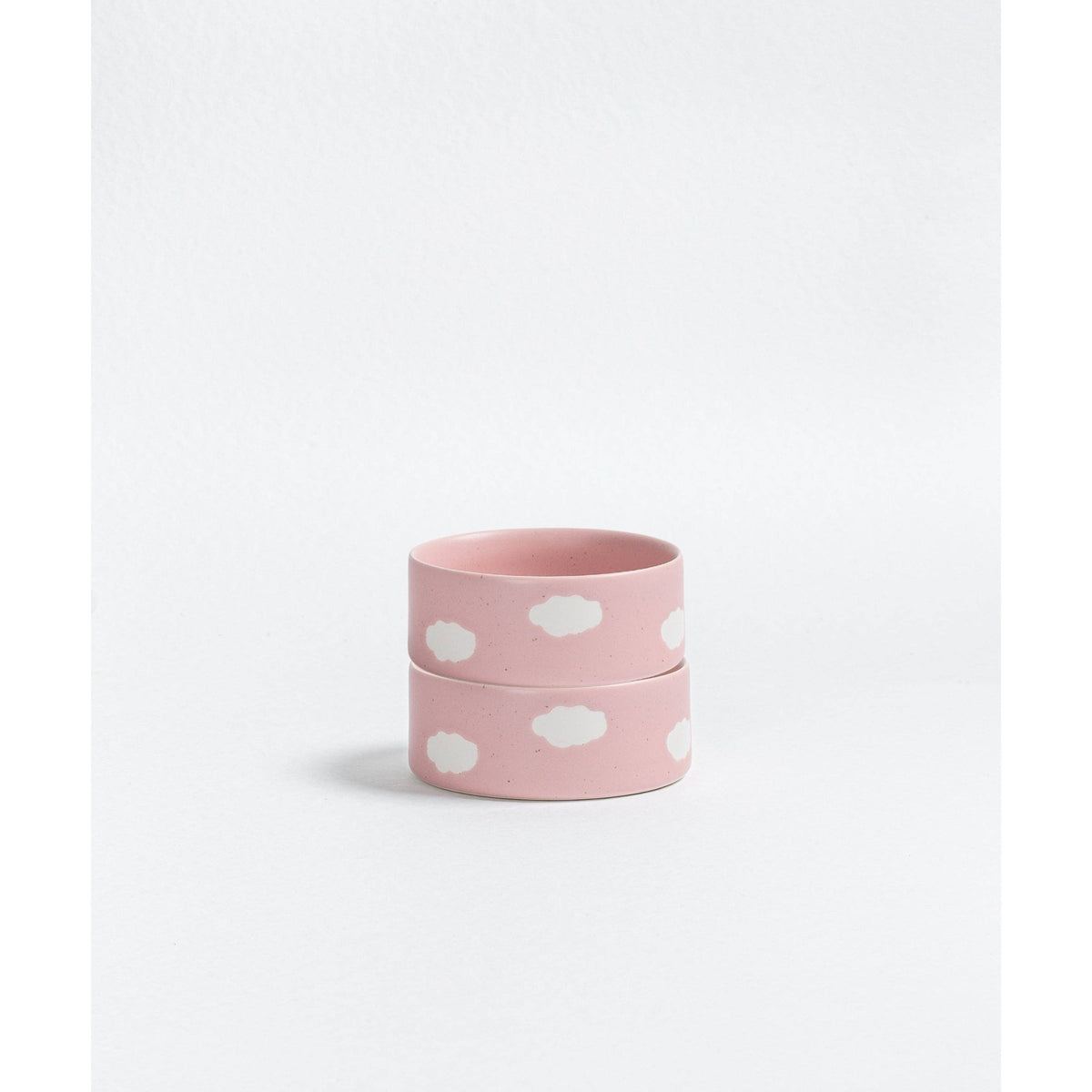 Set 2 ciotole per animali Pink Cloud 14 cm – Egg Back Home