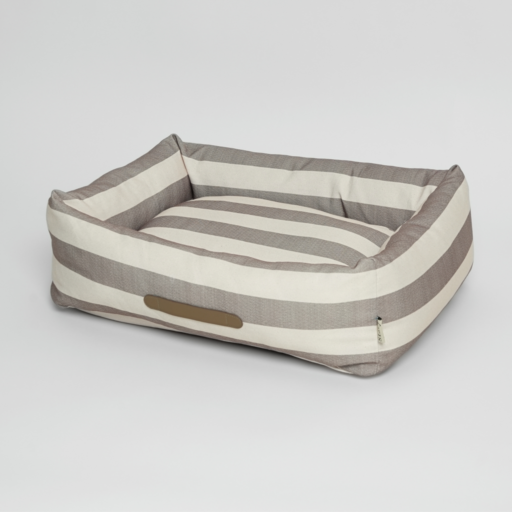 Alba Dog Bed | Striped: Small